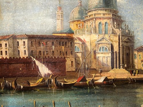 Venezia, Chiesa della Salute - Scuola di Francesco Guardi